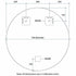 Rio Round Polished Edge Bathroom Mirror
